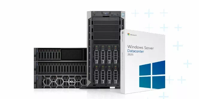 Datacenter - Microsoft Windows Server 2025 pe serverele Dell PowerEdge
