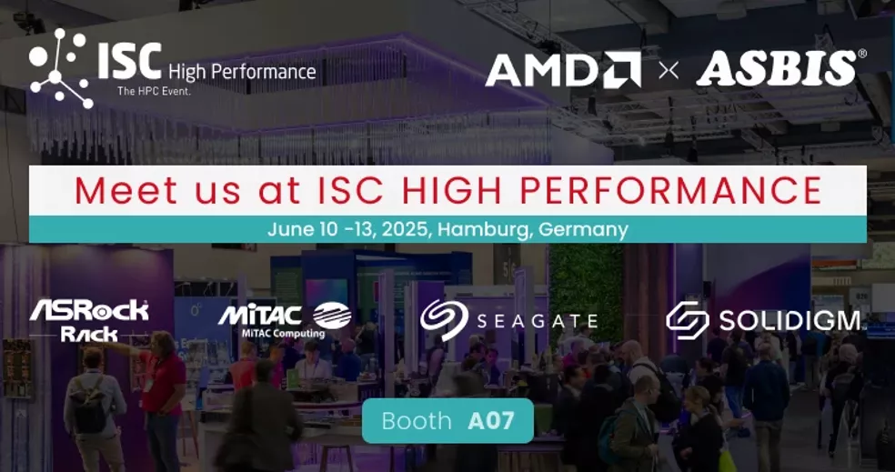 Visit ASBIS at ISC for exclusive insights and innovations