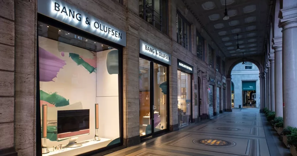 Bang & Olufsen Milan flagship store