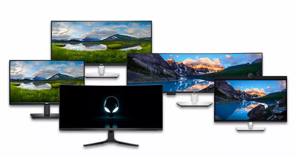 Familia de monitoare Dell