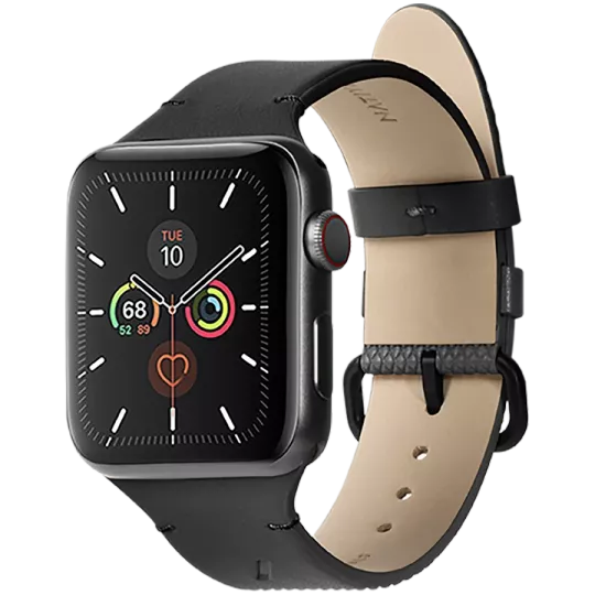 Kəmər NATIVE UNION Classic Strap for Apple Watch 42/44/45 (RE)CLASSIC STRAP Qara for Apple Watch 42/44/45 mm