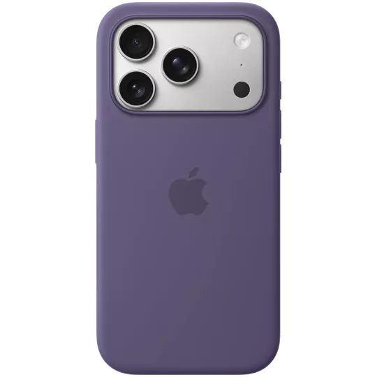 Apple силиконовый чехол с MagSafe Purple Fog для iPhone 17 Pro