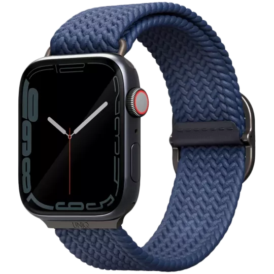 Band Extension UNIQ ASPEN Design strap Braided for Apple Watch 41/40/38 ASPEN DESIGNER EDITION Cerulean Blue for Apple Watch 38/40/41 mm