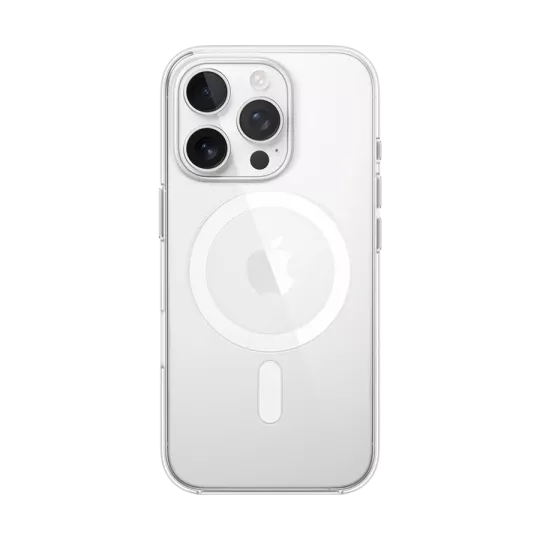 Husă APPLE cu MagSafe pentru iPhone 16 Pro, Transparentă