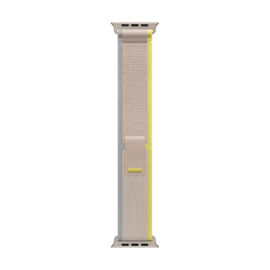 Kəmər APPLE 49mm Trail Loop - M/L Yellow/Beige