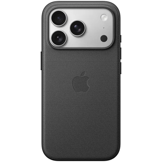 Apple Чехол TechWoven Case с MagSafe Чёрный для iPhone 17 Pro