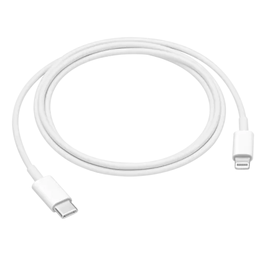 Cablu APPLE USB-C to Lightning, White