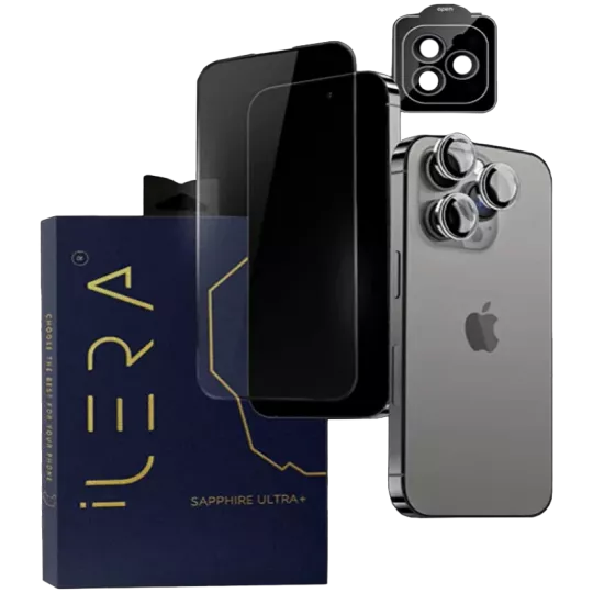 Sticlă de protecție iLera pentru iPhone 16