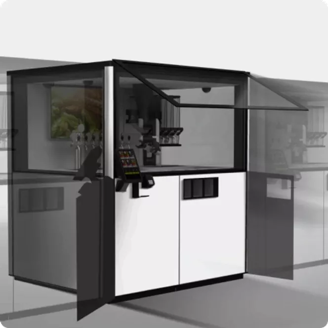 24/7 Draught Beer Roboshop for Hotels & Events
