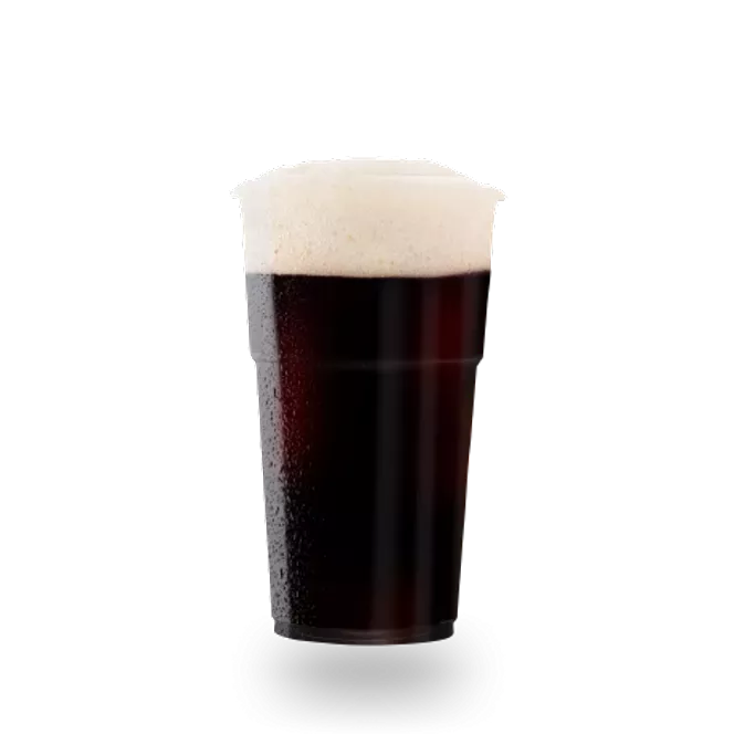 AROS 24/7 draguht beer roboshop can serve stout