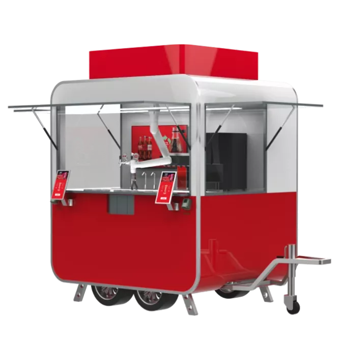 24/7 Robo Bar Mobil Trailer for Outside Placement
