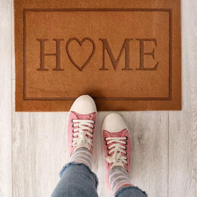 Welcome home carpet