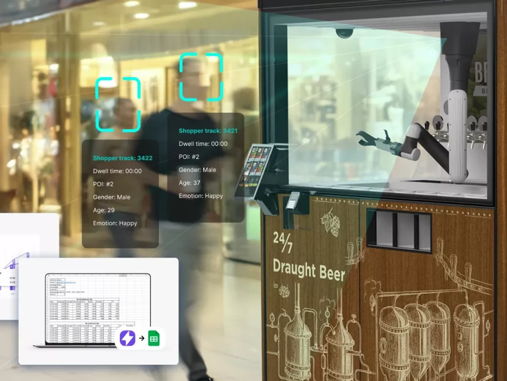 Targeted Advertising with Digital Signage and traffic analytics