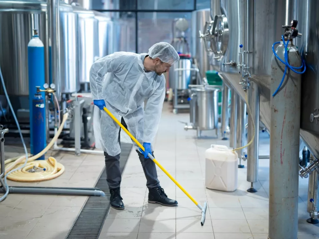 Cleaning challenges in the production area