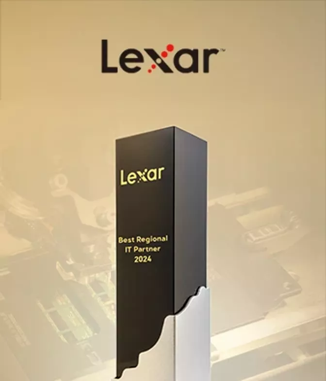ASBIS has been recognized by Lexar as Best Regional IT Partner for 2024