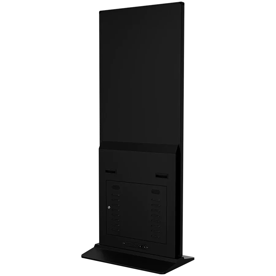 55" Indoor Digital Signage 4K Vertical Totem Prestigio Solutions