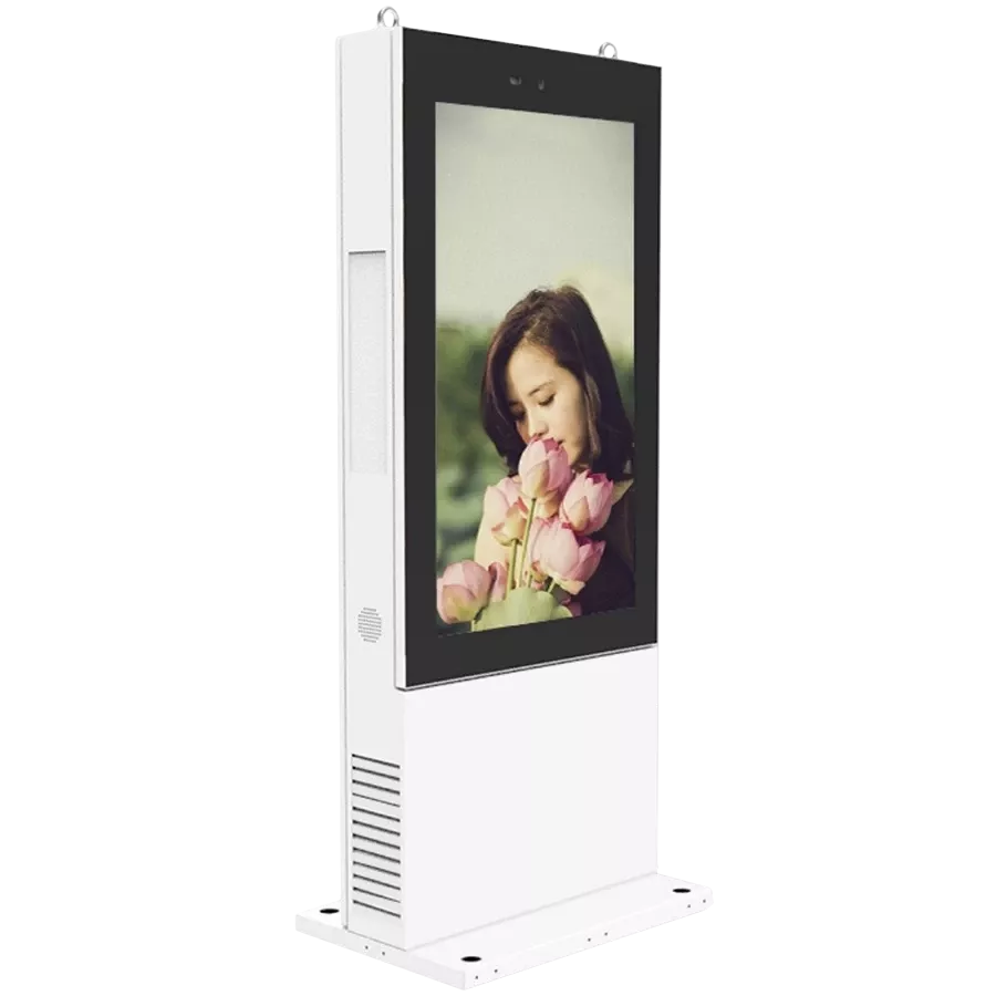 43” OUTDOOR DIGITAL SIGNAGE  TOTEM PRESTIGIO SOLUTIONS