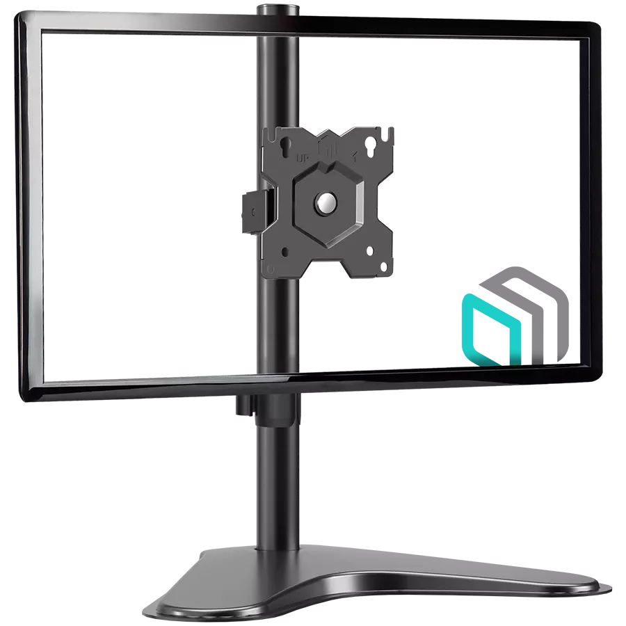 ONKRON Monitor Stand for 13 to 34-Inch LCD LED OLED Screens up to 8 kg, Black