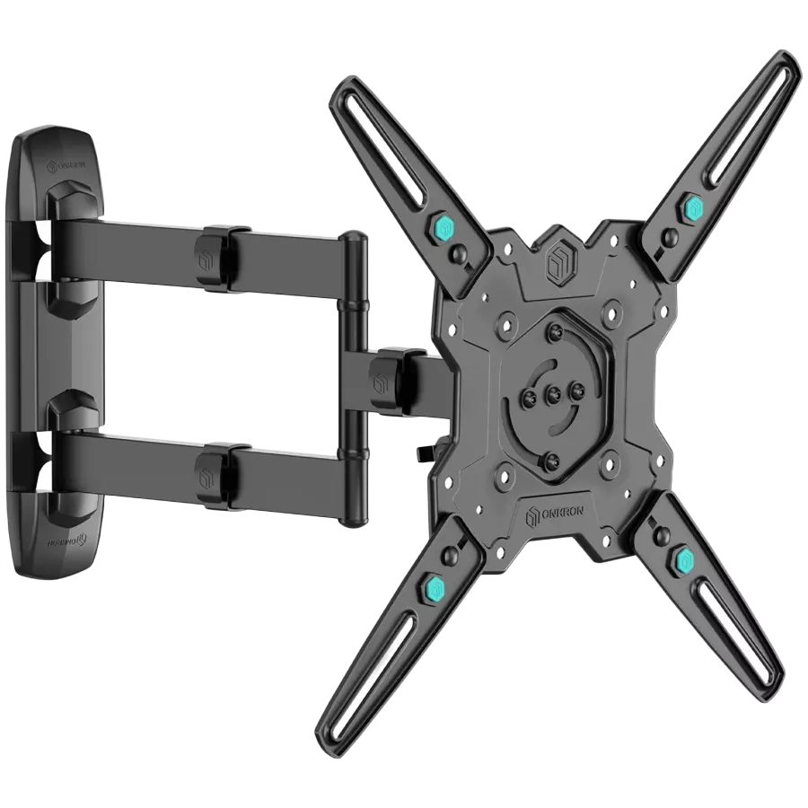 ONKRON TV WALL MOUNT BRACKET FOR 32” – 65 INCH LCD LED OLED SCREENS, BLACK