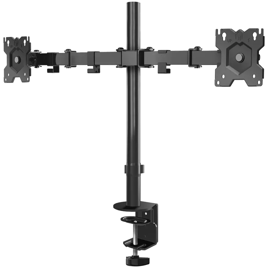 ONKRON Dual Monitor Stand for 13''-32'' Screens up to 8 kg, Black