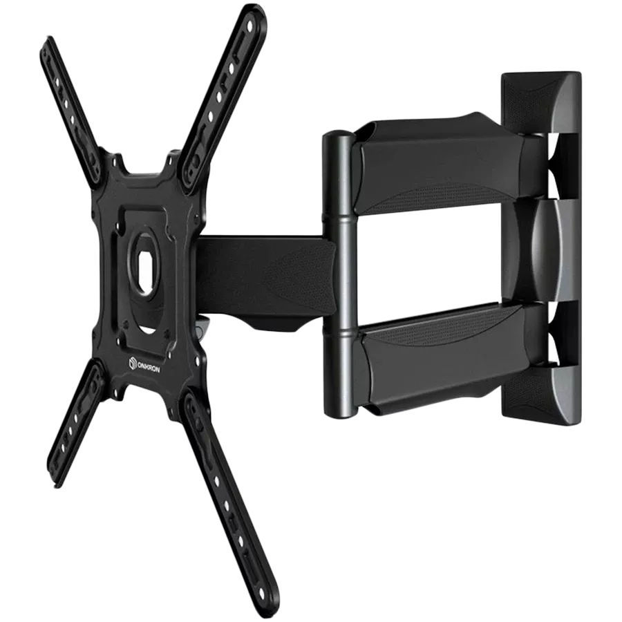 ONKRON TV Wall Mount for 32-65” LED LCD Plasma Flat Screen Curved TVs up to 35 kg, Black