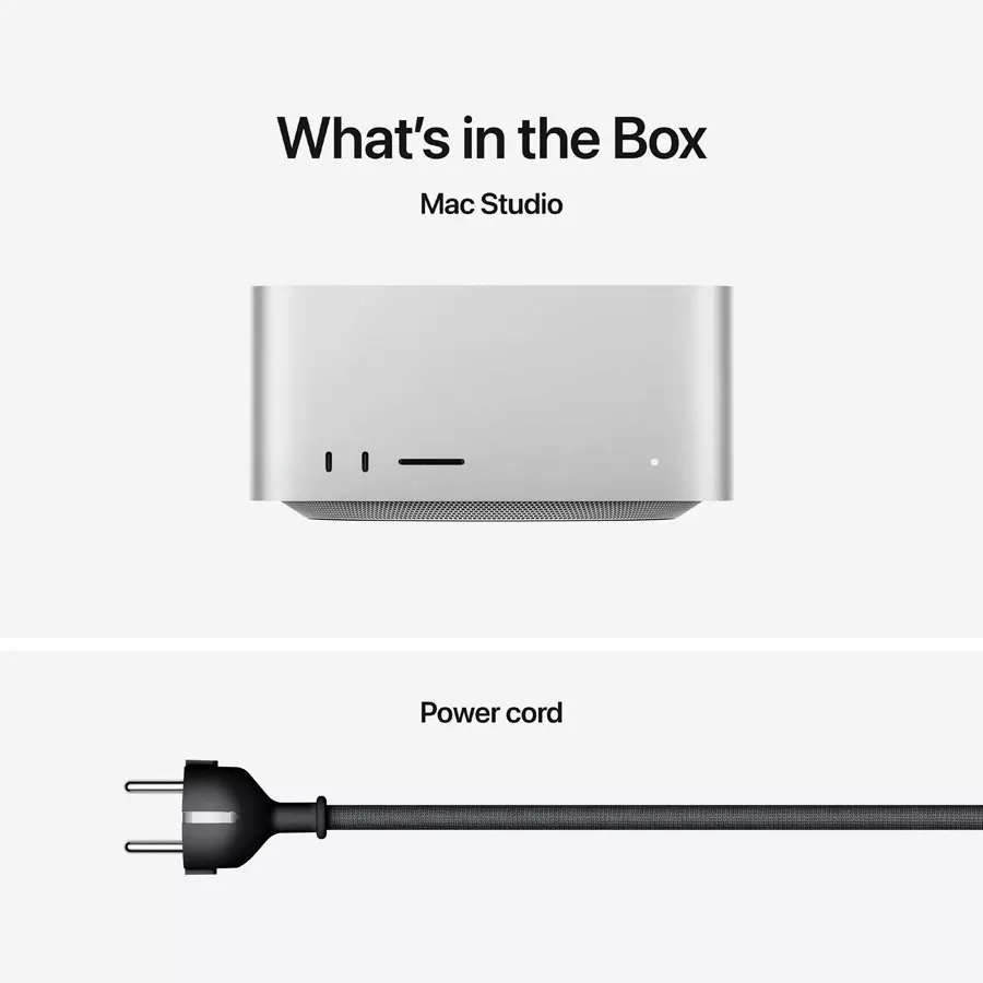 Mac Studio M4 Max (14C CPU 32C GPU), 36GB, 512GB SSD, Silver