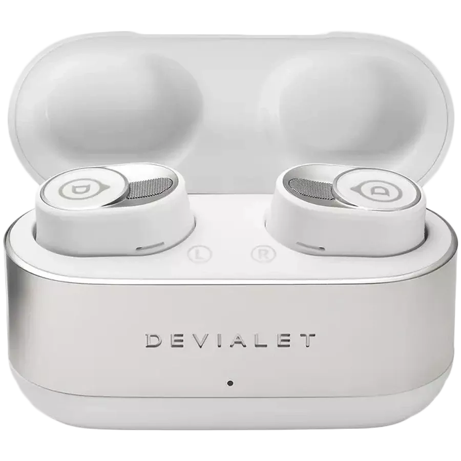 【美品】DEVIALET Gemini II - Iconic White Devialet Gemini II White - Luxury Wireless Earbuds