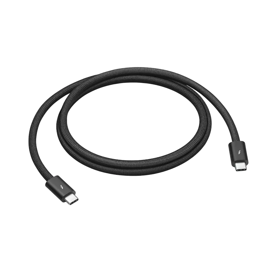 その他 Apple - MU883ZM/A Apple Thunderbolt 4 pro  (1 m) Apple Thunderbolt 4 Pro Cable, Black, 1m