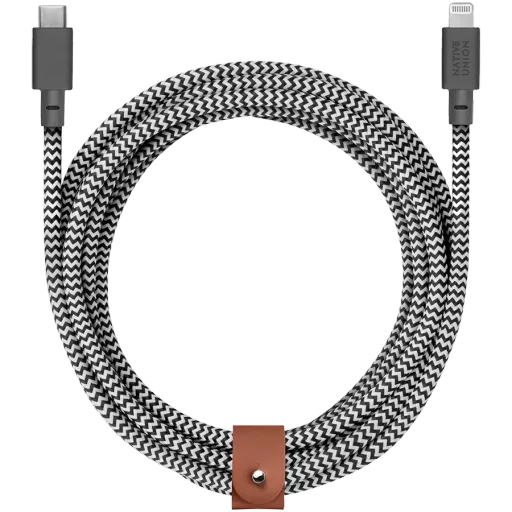 NATIVE UNION Մալուխ-փոխարկիչ USB-C-ից Lightning BELT 3 TYPE C