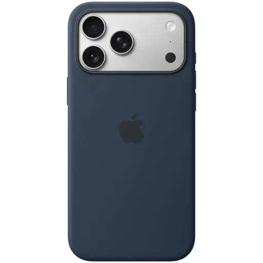 Apple силиконовый чехол с MagSafe Тёмная ночь для iPhone 17 Pro Max