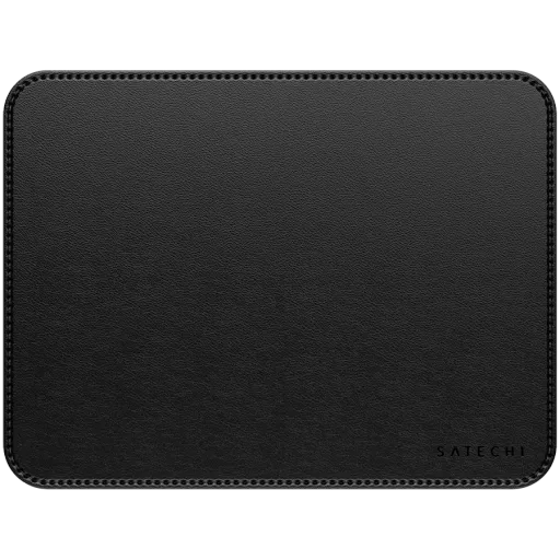 Коврик для мышки SATECHI из кожи, Чёрный