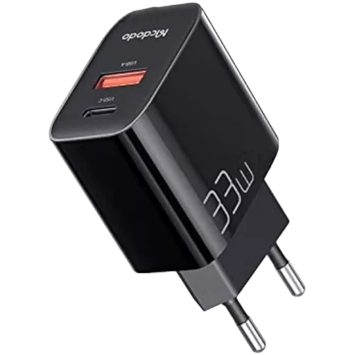 Սնուցման փոխարկիչ MCDODO 2*USB/USB-C, 33 Վտ