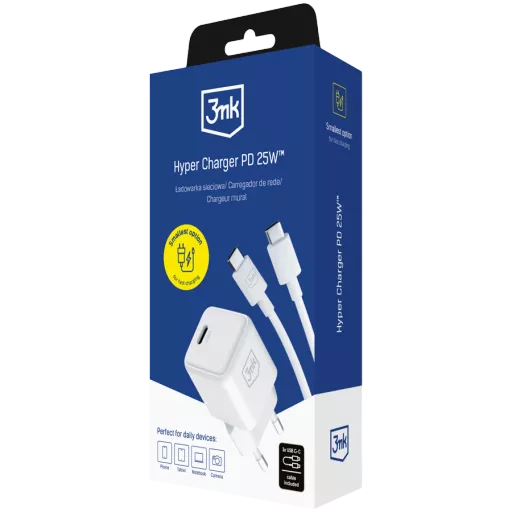 Սնուցման փոխարկիչ 3MK USB-C, 25 Վտ