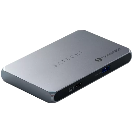 SATECHI  Multiport Adapter THUNDERBOLT 4 SLIM HUB Արծաթագույն
