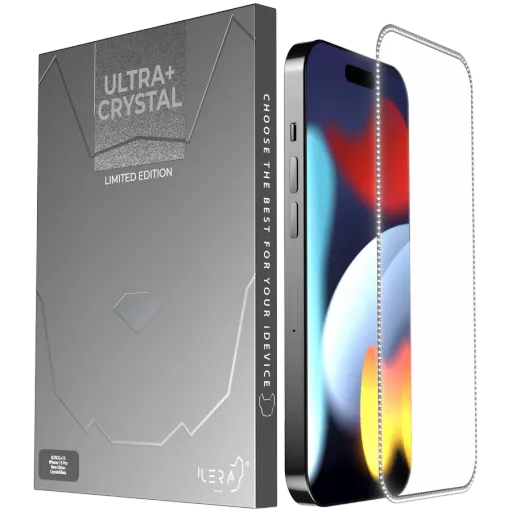 ILera Safety Glass  for iPhone 15 ProUltra +