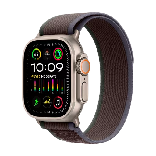 Apple Watch Ultra Series 2 GPS + Cellular Blue/Black Trail Loop, S/M, 49mm, Natural