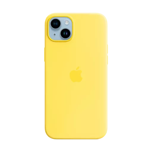 Чехол APPLE силиконовый с MagSafe для iPhone 14 Plus, Canary Yellow
