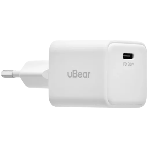 Адаптер питания UBEAR USB-C, 30 Вт