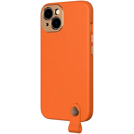 Qoruyucu case MOSHI Altra Slim Hardshell Case MagSafe ilə Electric Orange iPhone 14 üçün