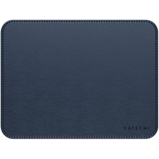 Коврик для мыши SATECHI, премиальная веган-кожа, Синий