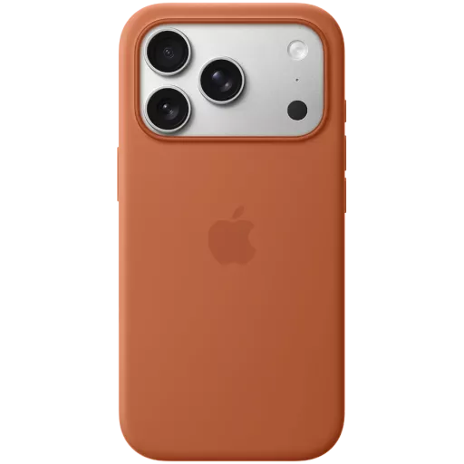 Apple силиконовый чехол с MagSafe Terra Cotta для iPhone 17 Pro