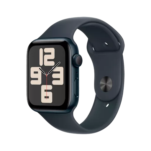 Apple Watch SE GPS Gen.2 + Cellular (2024)  Midnight Sport Band, S/M, 44mm, Midnight