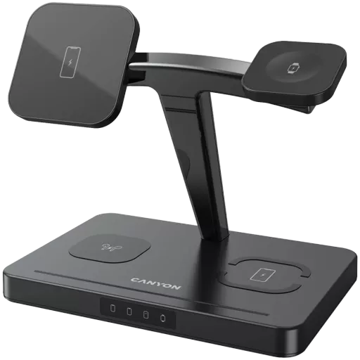 CANYON WS-404 Wireless Charger, 15 W, Black