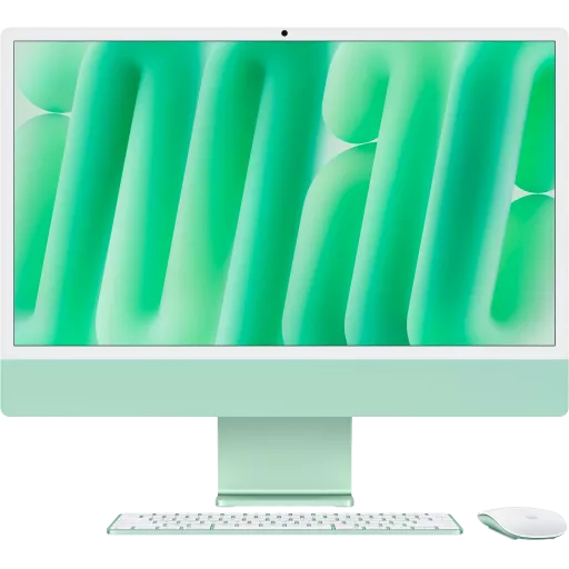 iMac 24" M4, 8C CPU 8C GPU, 16ГБ 256ГБ SSD, Зеленый