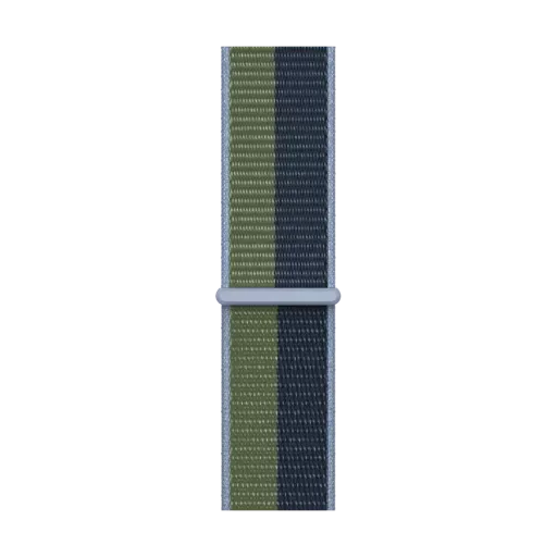 Band APPLE 41mm Sport Loop - Regular Abyss Blue/Moss Green