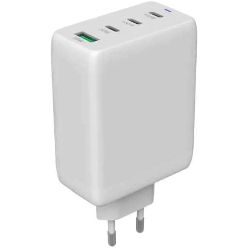 Qidalanma adapteri CANYON CU100ACC 4*USB/USB-C 3*USB Type C, USB Type-A, 100 Vt