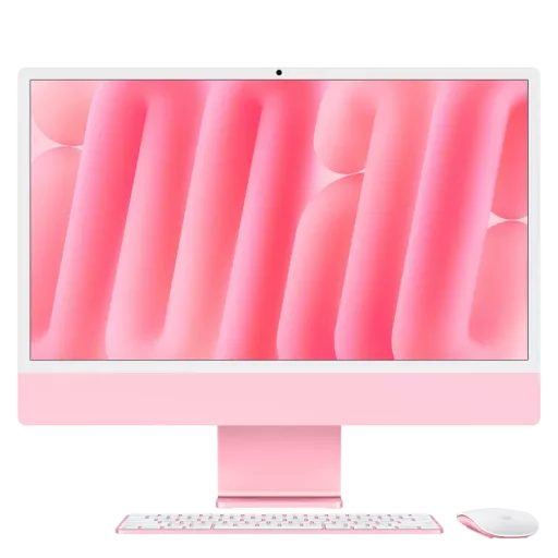 iMac 24" M4, 8C CPU 8C GPU, 16ГБ 256ГБ SSD, Розовый