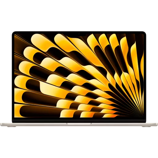 MacBook Air 15.3"  M3 (8C CPU/10C GPU), 24 ГБ, 512 ГБ, Сяюча зірка