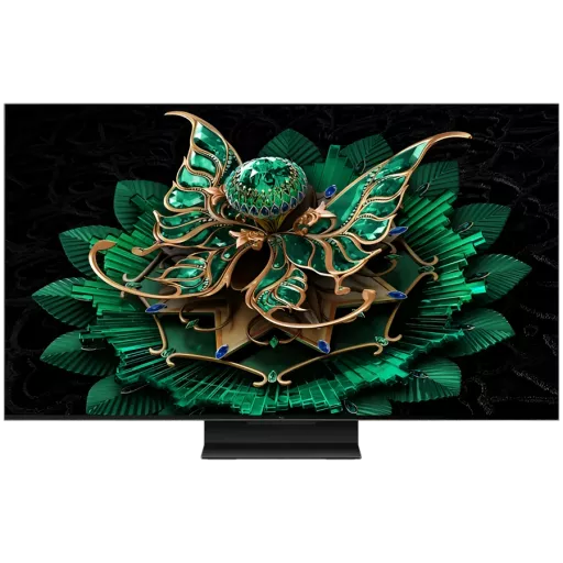 TCL Смарт ТВ, QLED, 50", UHD, Чёрный