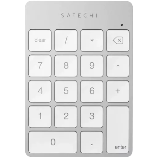 SATECHI Keypad Bluetooth, Silver, Keys 18